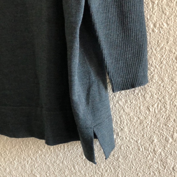 FORTE CASHMERE COWL NECK, DROP SHOULDER, MERINO WOOL AND SILK SWEATER/EUC - Picture 7 of 16